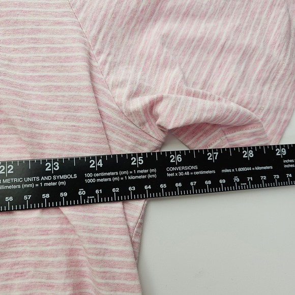 Vineyard Vines Mens XXL Pink Striped Pima Cotton Classic Fit Pocket Polo Shirt - Picture 7 of 7